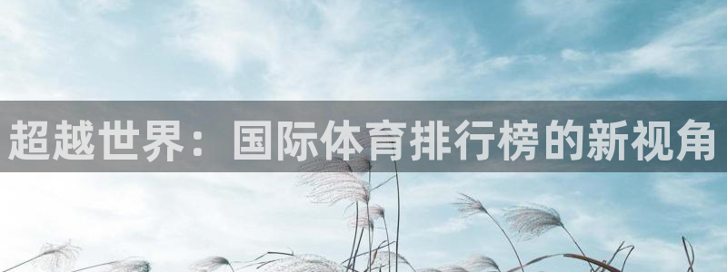 必发网站打不开了：超越世界：国际体育