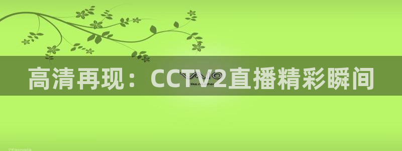 360 体育直播：高清再现：CCTV2直播精彩瞬间